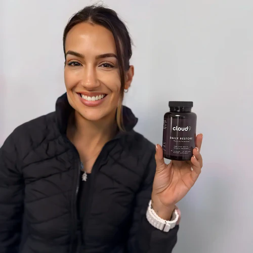 Daily Restore by Cloud 9 Customer Testimonial 2026 Customer testimonial for Daily Restore by Cloud 9 alcohol recovery supplement