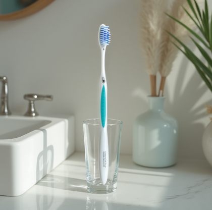 HyGenius Ionic Toothbrush — Product Overview 2026 HyGenius Ionic Toothbrush product overview showing the handle design and bristle head