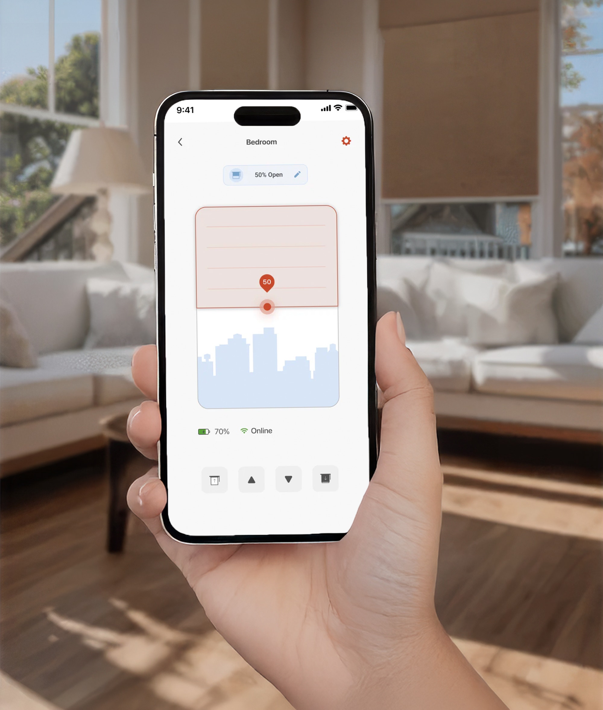 RYSE SmartShade Compatibility Feature 2026 RYSE SmartShade compatibility demonstration showing clip-on installation on various shade types