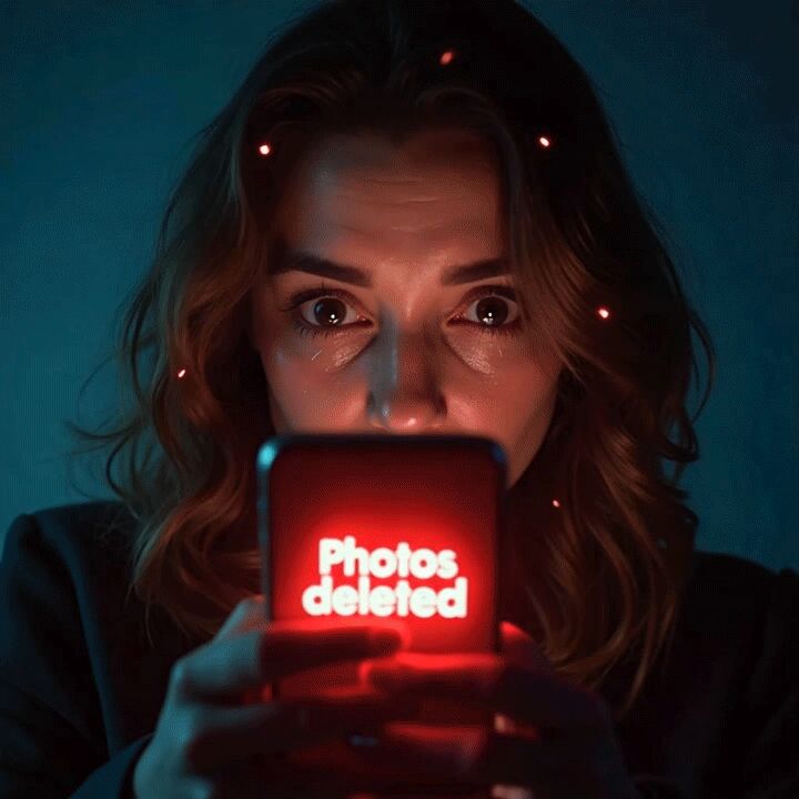 ThePhotoStick Omni Recovery Interface Demo 2026 ThePhotoStick Omni recovery interface running on a laptop showing file scan in progress