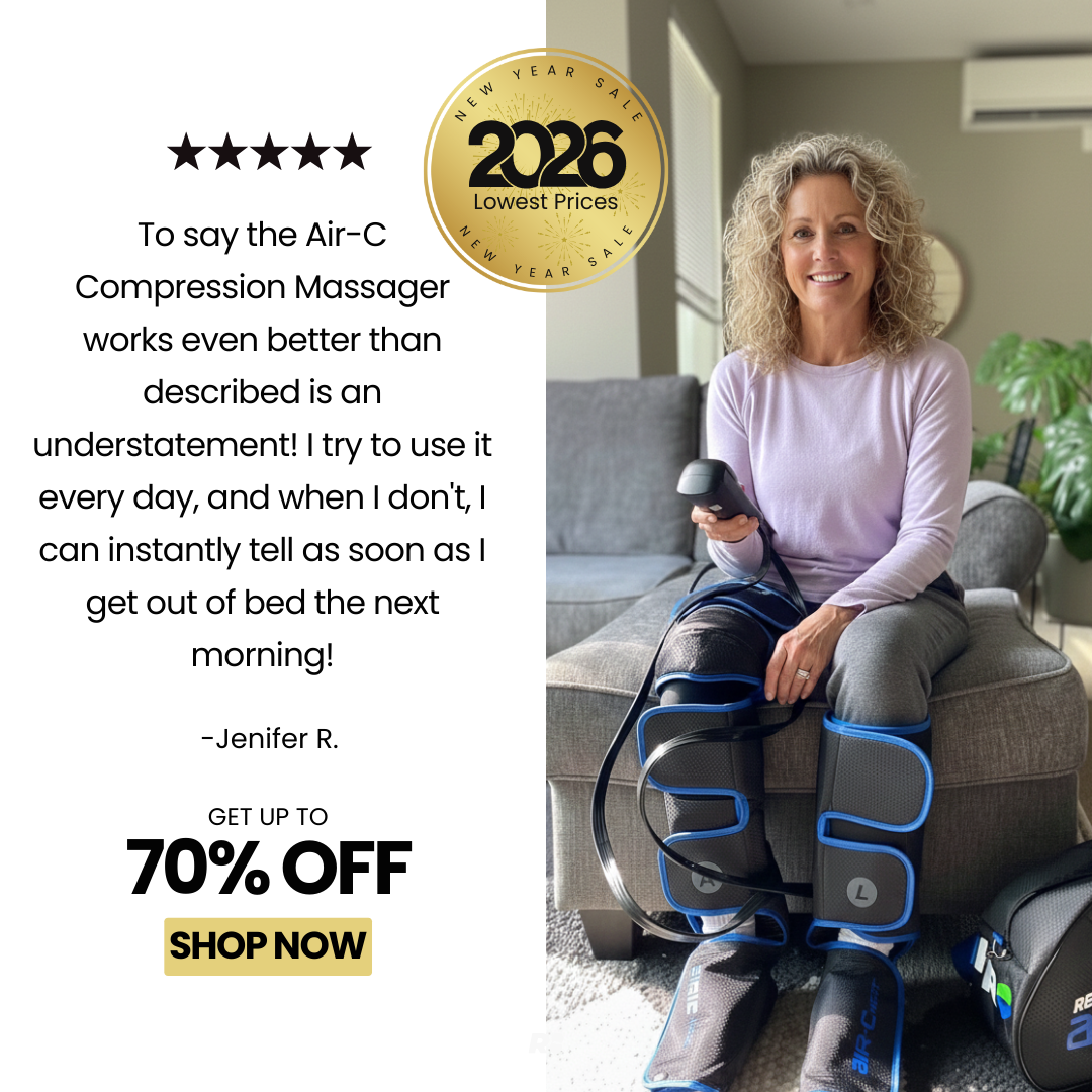 REATHLETE Air-C Pro 5-Star Verified Reviews 2026 Air-C Pro 5-star customer review badge with detailed testimonial