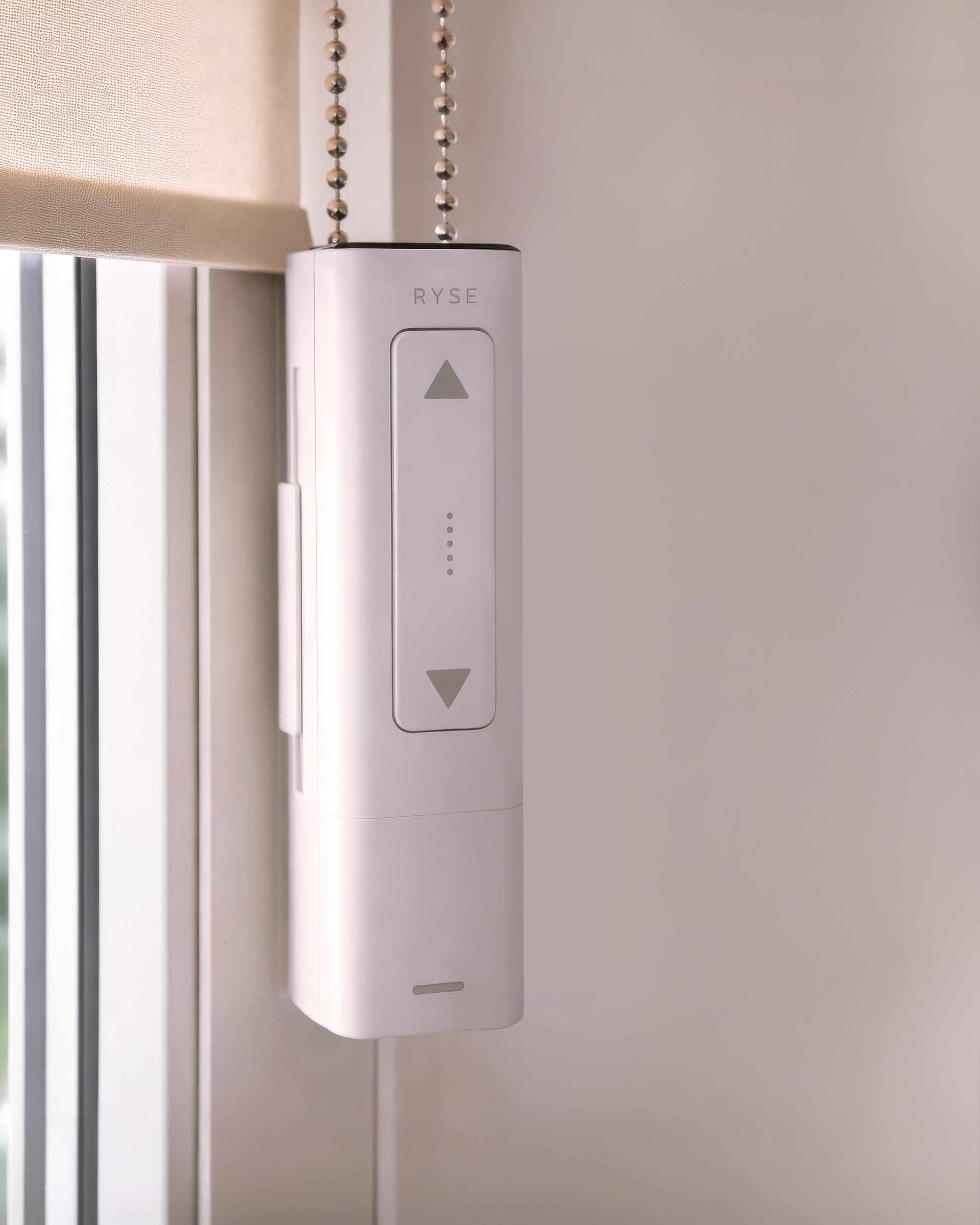 RYSE SmartShade App Control Interface 2026 RYSE SmartShade app showing schedule controls and shade positioning on smartphone