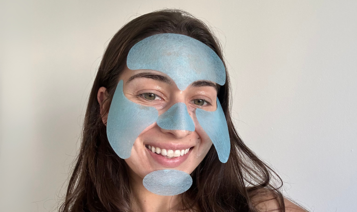 Vanish DrySerum Serenity Nanofiber Acne Mask 2026 Vanish DrySerum Serenity product shot showing nanofiber acne mask packaging